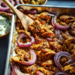 Chicken Shawarma Sheet Pan Dinner Delish – A Must-Try Favorite 6 chicken shawarma sheet pan dinner delish fresh from oven