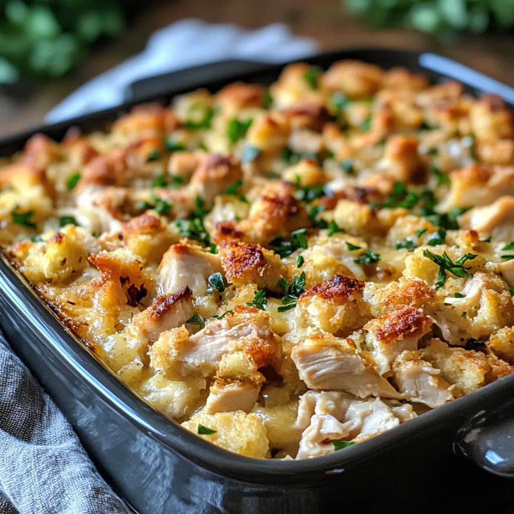 Dolly’s Chicken and Stuffing Casserole – The Comfort Classic You’ll Crave Again and Again
