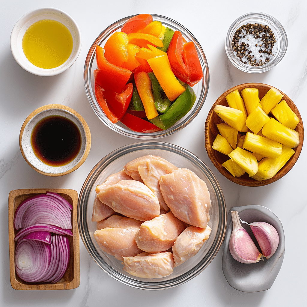 Hawaiian Chicken Sheet Pan Recipe: The Best One-Pan Tropical Dinner 6 Ingredients for Hawaiian chicken sheet pan recipe