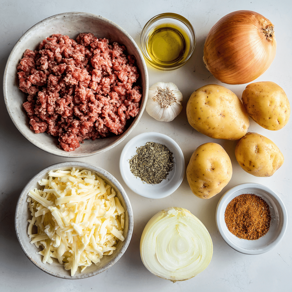 One Pan Ground Beef and Potatoes: The Ultimate Easy Skillet Dinner 7 Ingredients for one pan ground beef and potatoes