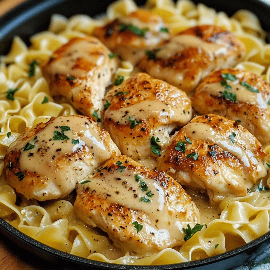 One Pan Chicken with Buttered Noodles: A Simple, Delicious Meal in One Pan