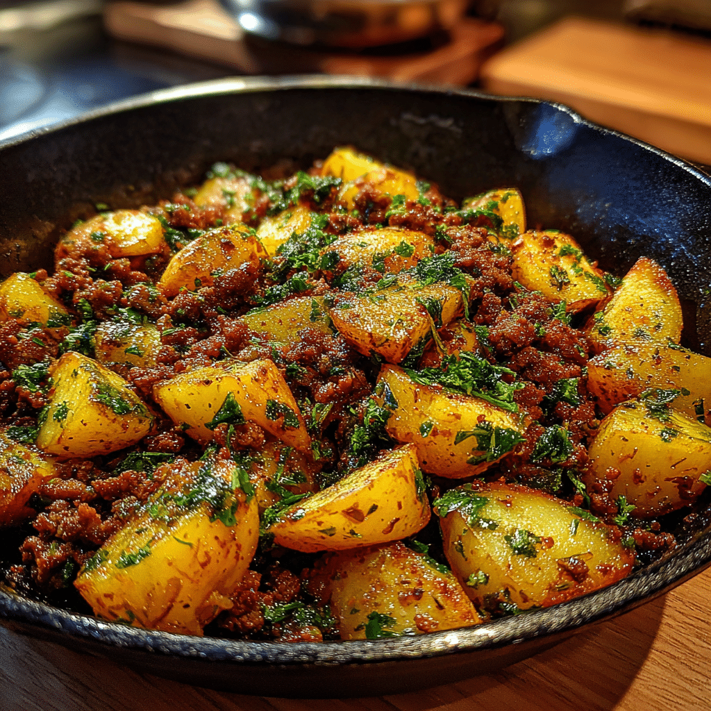 One Pan Ground Beef and Potatoes: The Ultimate Easy Skillet Dinner