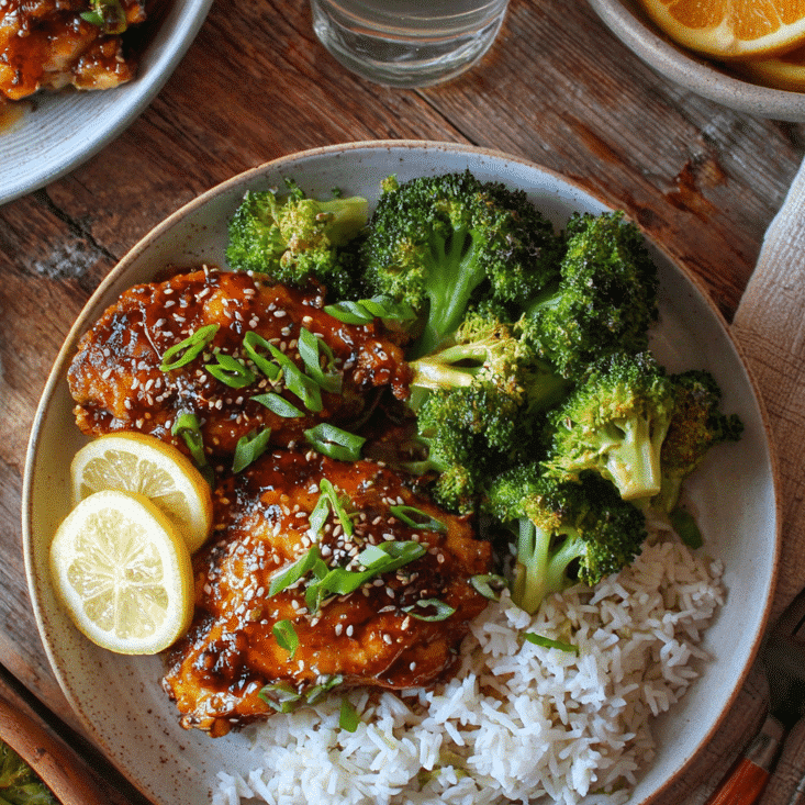 One Pot Sassy Honey Garlic Chicken – The Ultimate Sweet & Savory Dinner Fix 10 one pot sassy honey garlic chicken meal pairing edited 1