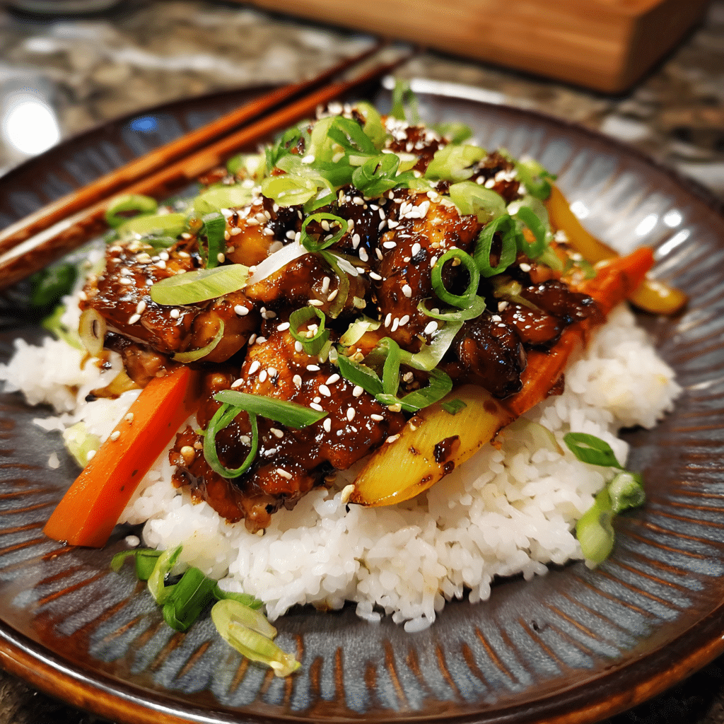Sheet Pan Teriyaki Chicken With Vegetables – Simple, Delicious, and Mess-Free 8 Sheet Pan Teriyaki Chicken With Vegetables with rice