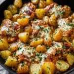 Garlic Parmesan Chicken and Potatoes: The Ultimate One-Pan Comfort Dinner 7 Garlic Parmesan Chicken and Potatoes on sheet pan