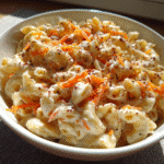 Hawaiian Macaroni Salad Recipe: The Creamiest Island-Style Side Dish 7 Hawaiian macaroni salad recipe in a white bowl