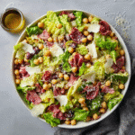 La Scala Italian Chopped Salad (TikTok’s Viral 10-Minute Recipe) 7 Close-up of La Scala Italian Chopped Salad in a bowl