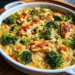 One Pot Cheesy Chicken And Broccoli Orzo – A Creamy Skillet Dinner Everyone Will Crave 5 One Pot Cheesy Chicken And Broccoli Orzo ready to eat