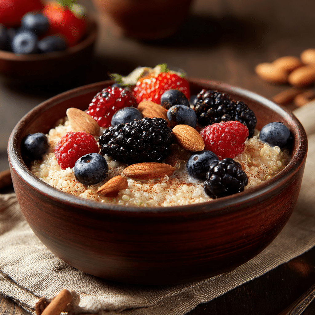How to Make Perfect Instant Pot Quinoa Every Time 8 Breakfast bowl made with Instant Pot quinoa and fruit