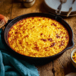 The Best Skillet Corn Casserole Recipe You’ll Ever Make 6 skillet corn casserole recipe in cast iron skillet