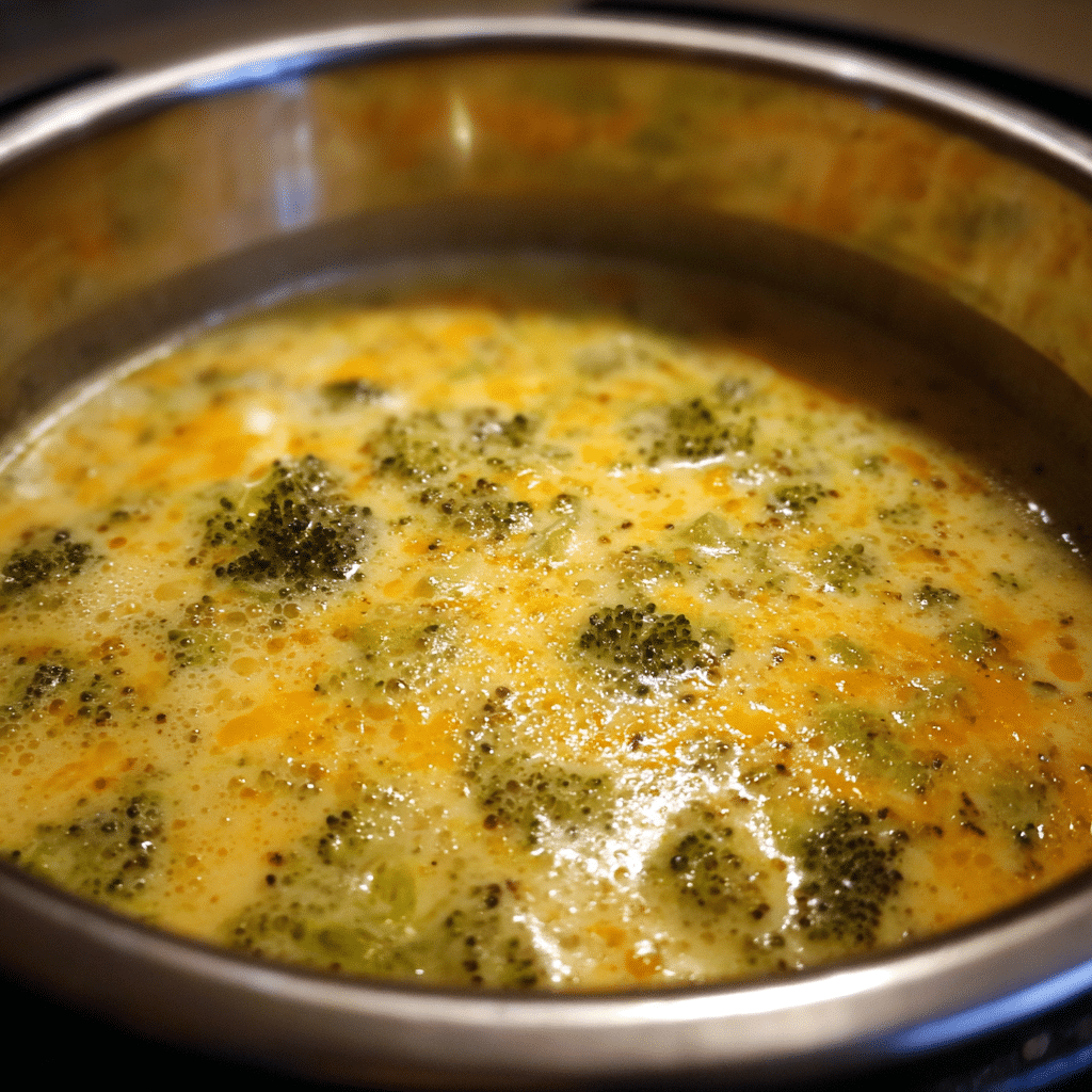 Instant Pot Broccoli Cheddar Soup Recipe: Creamy, Cheesy & Quick to Make 6 Cooking Instant Pot Broccoli Cheddar Soup