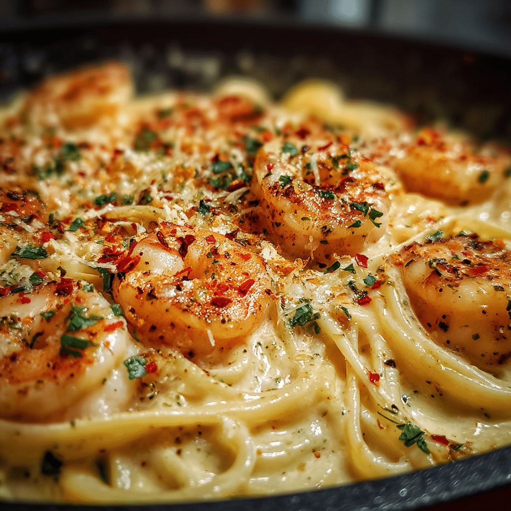 One Pot Lemon Garlic Shrimp Pasta – A Fast, Flavorful Dinner Everyone Will Love 7 Creamy one pot lemon garlic shrimp pasta variation