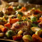 Easy & Delicious Fall Sheet Pan Meals for Crisp Evenings 8 Fall Sheet Pan Dinner with roasted vegetables and chicken