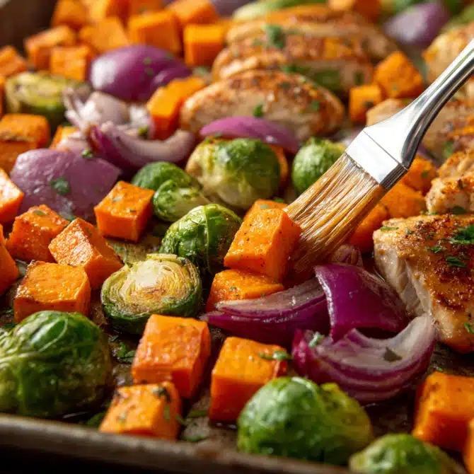 Easy & Delicious Fall Sheet Pan Meals for Crisp Evenings 9 fall sheet pan dinner prep