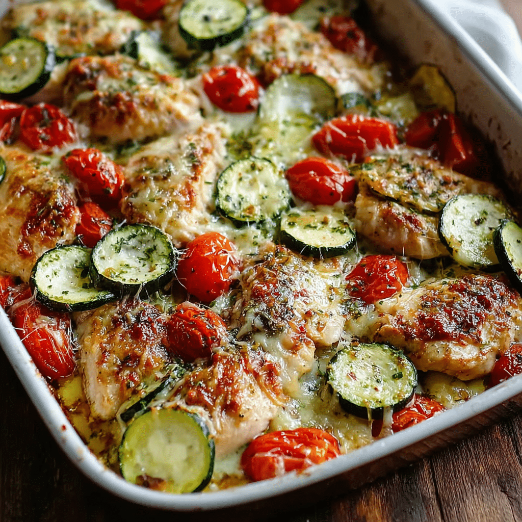 The Best Sheet Pan Chicken Recipes for Effortless Weeknight Dinners 1 Mediterranean sheet pan chicken recipe with zucchini and herbs