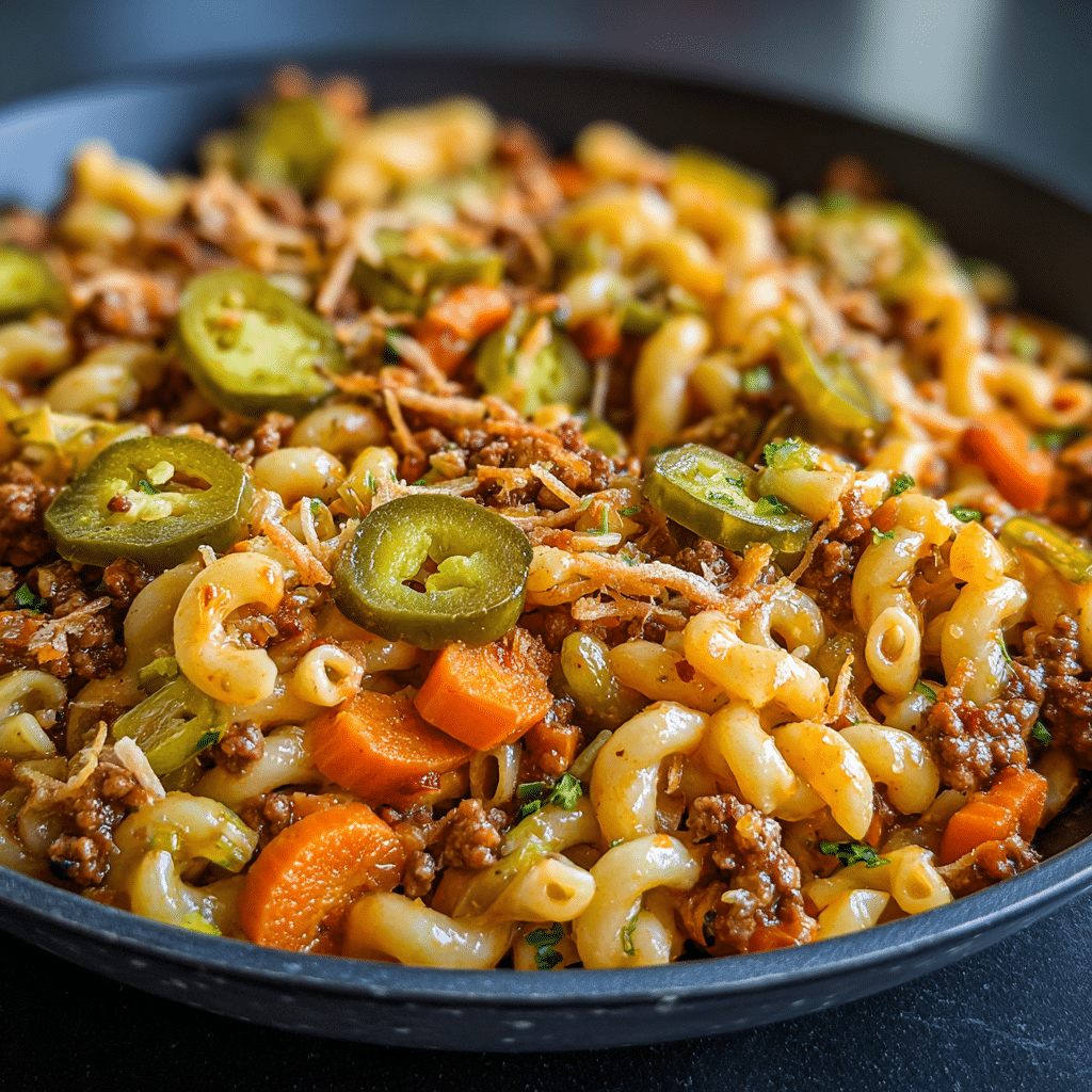 Delicious & Easy One-Pot Ground Beef Recipes 4 Savory One-Pot Ground Beef sloppy joe pasta skillet with tangy sauce.