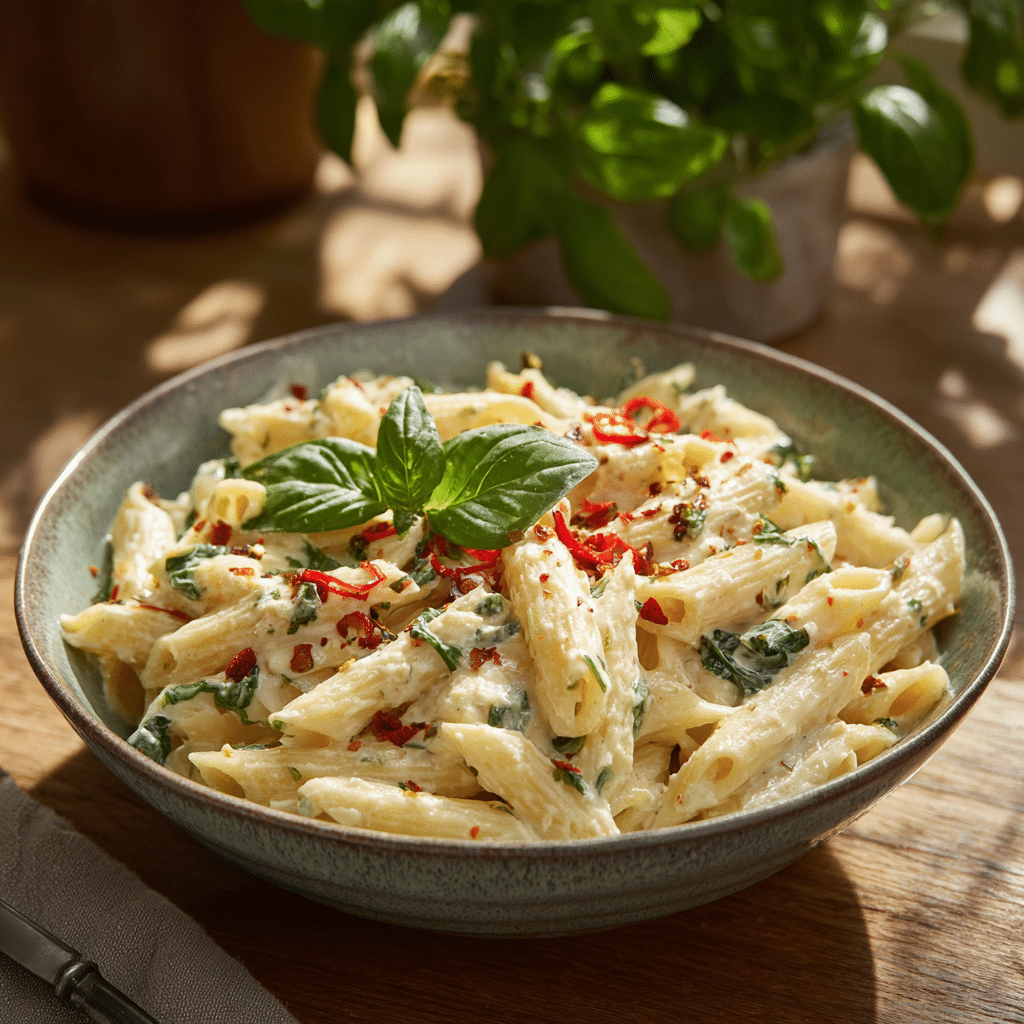 Best One-Pot Pasta Dinners for Easy & Flavorful Meals 5 One-Pot Pasta Dinners creamy Boursin cheese pasta with spinach