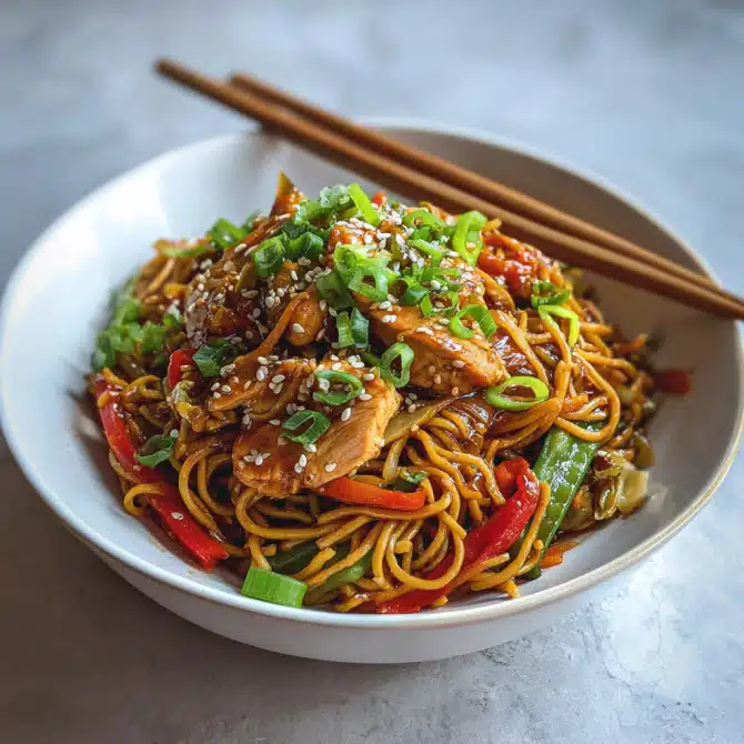 One Pot Chicken Chow Mein – Your Complete Guide to a Flavorful All-in-One Meal 9 serving one pot chicken chow mein