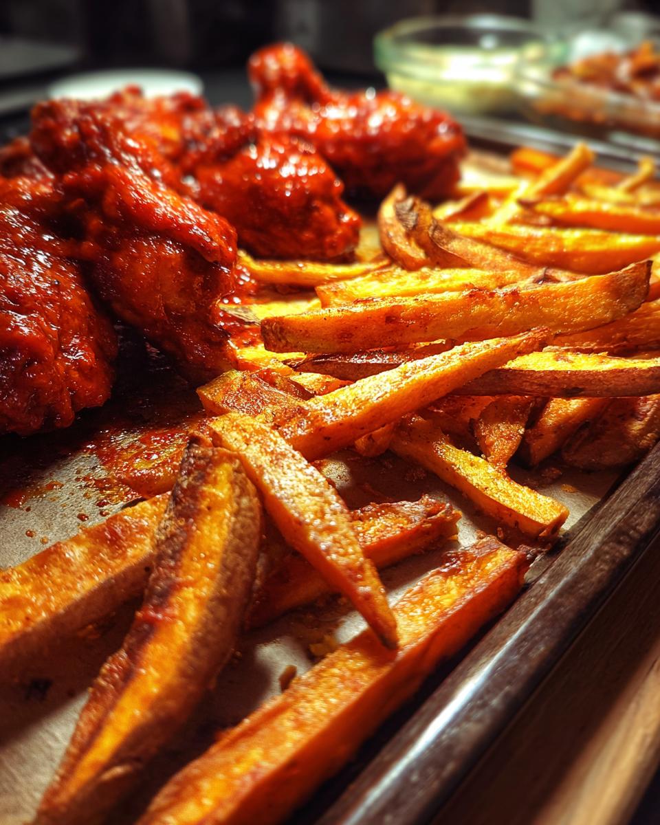 Amazing Buffalo Chicken & Sweet Potato Fries 6 Buffalo Chicken & Sweet Potato Fries - detail 2
