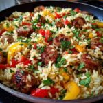 Cajun Sausage & Rice Skillet