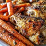 Honey Mustard Glazed Chicken & Carrots