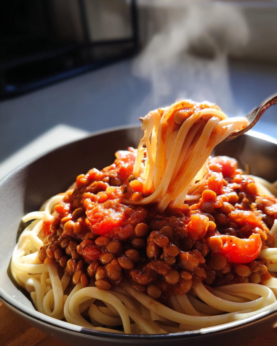 Amazing 1-Pot Lentil Bolognese 6 Lentil Bolognese - detail 2