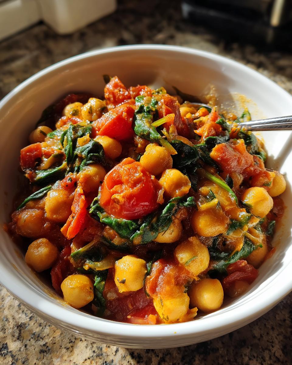 Amazing Mediterranean Chickpea Stew in Under 1 Hour 5 Mediterranean Chickpea Stew - detail 1
