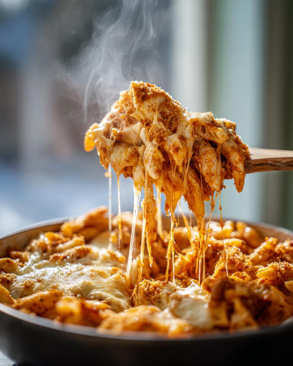 Amazing One-Pot Chicken Parmesan Pasta 500 Cal 5 One-Pot Chicken Parmesan Pasta - detail 1