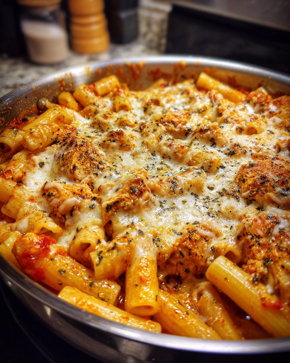 Amazing One-Pot Chicken Parmesan Pasta 500 Cal 6 One-Pot Chicken Parmesan Pasta - detail 2