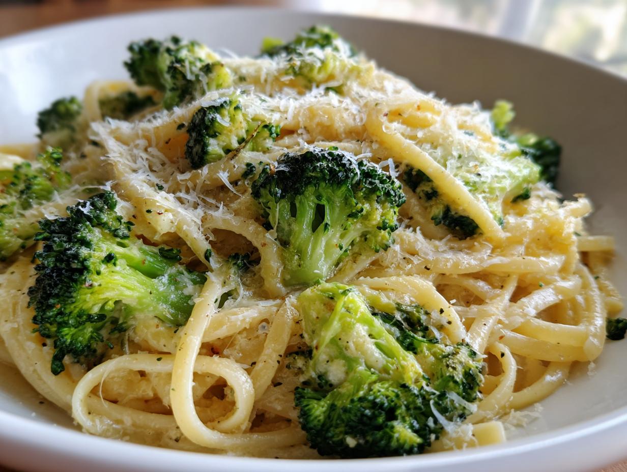 One-Pot Lemon-Broccoli Pasta with Parmesan - detail 1