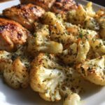 Sheet-Pan Chicken And Cauliflower Bake