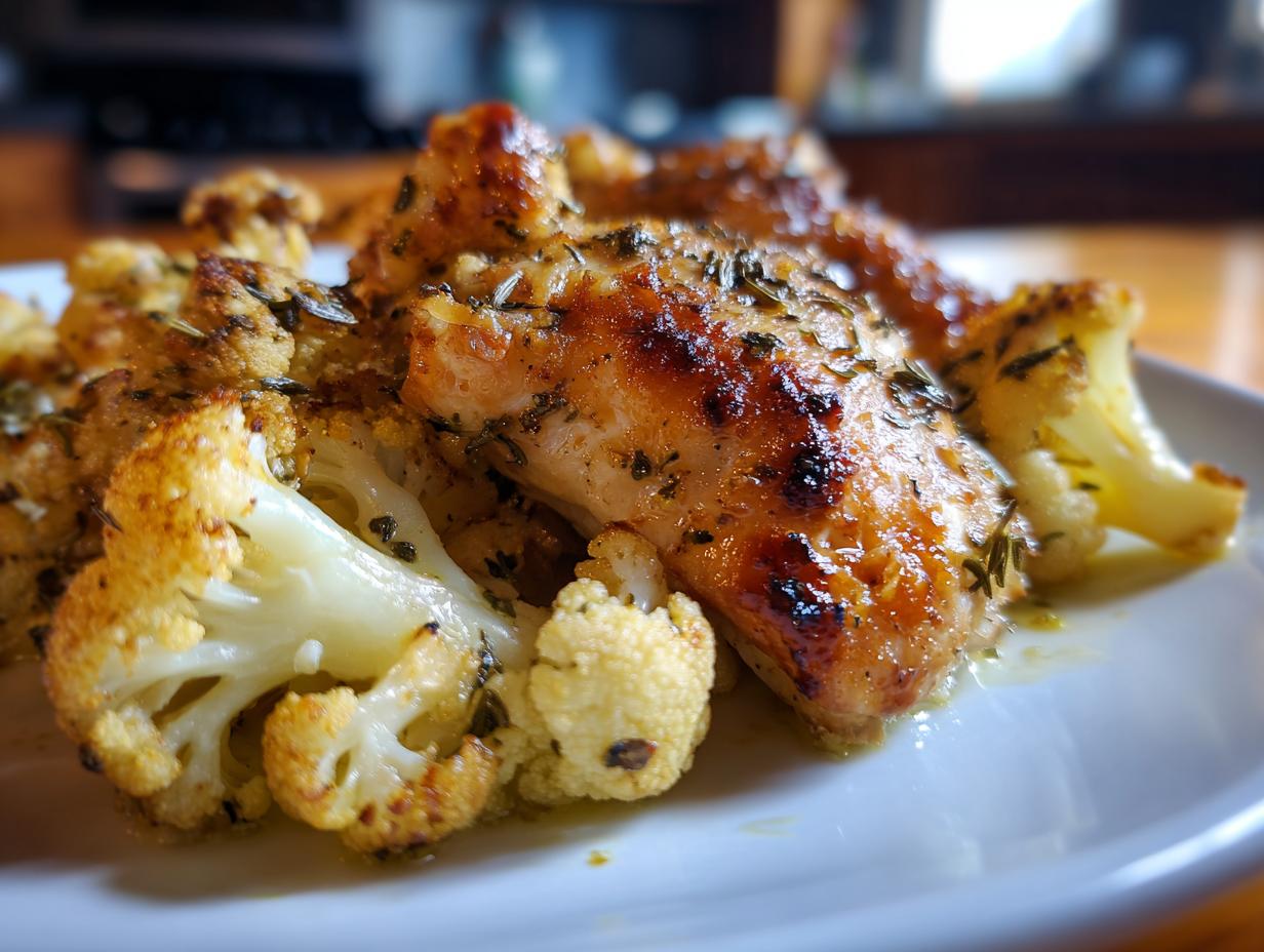 Amazing Sheet-Pan Chicken & Cauliflower Bake 7 Sheet-Pan Chicken And Cauliflower Bake - detail 3