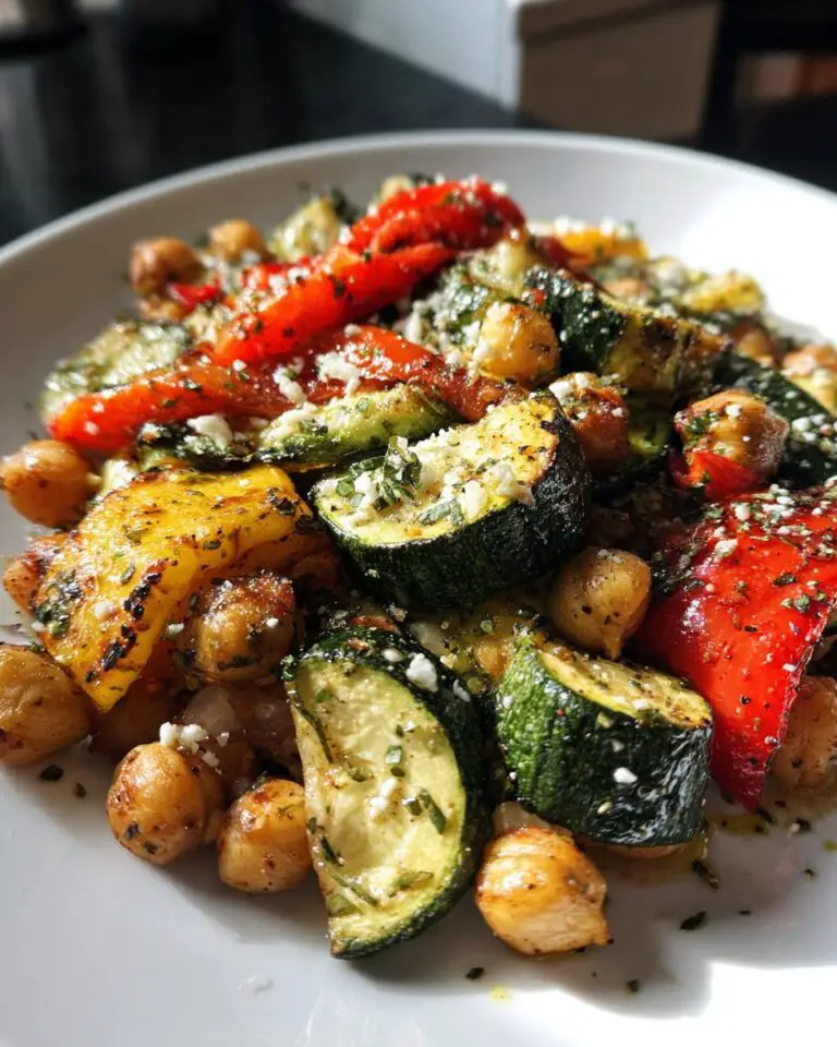 Sheet-Pan Roasted Vegetable And Chickpea Salad