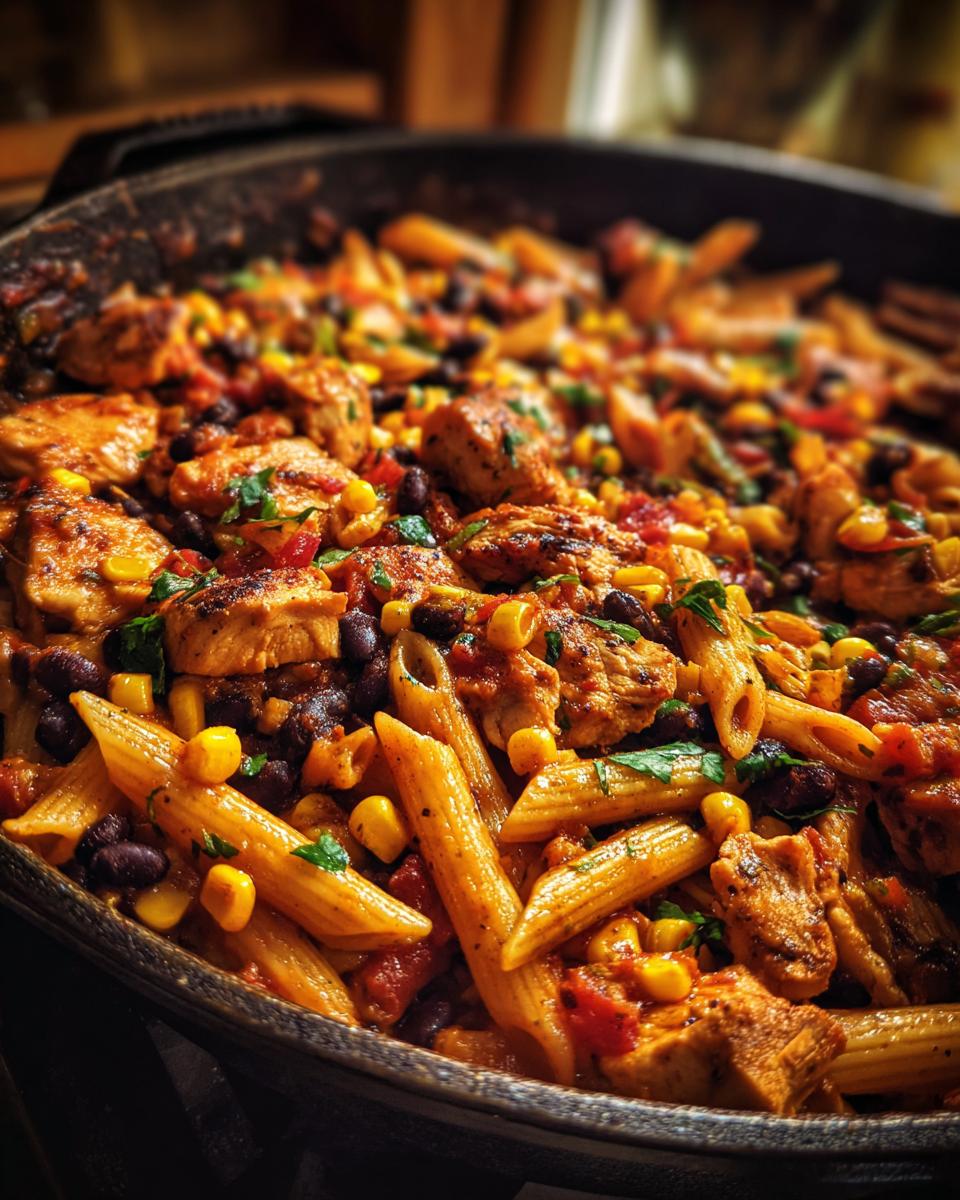 Amazing Southwestern Chicken Pasta Skillet 5 Southwestern Chicken Pasta Skillet - detail 1