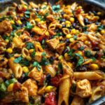 Southwestern Chicken Pasta Skillet