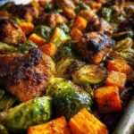 Sweet Potato, Brussels Sprouts & Chicken