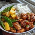 Teriyaki Chicken & Pineapple with Snap Peas