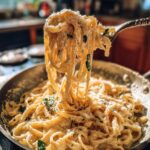 Vegan Alfredo Pasta with Almond Milk