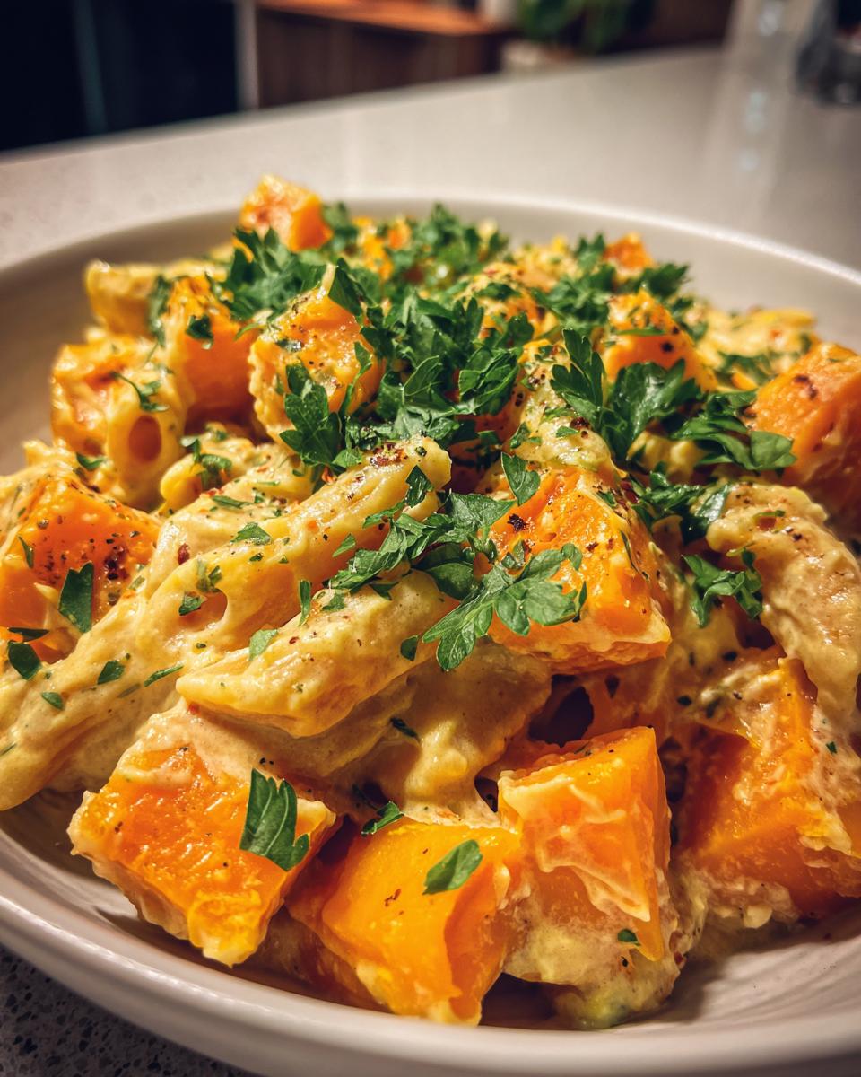 Amazing Vegan Butternut Squash Pasta Bake 5 Vegan Butternut Squash Pasta Bake - detail 1