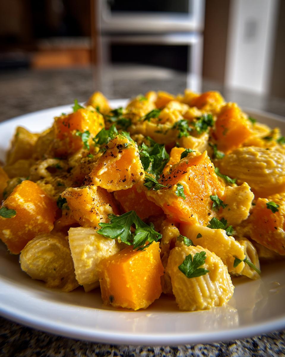 Amazing Vegan Butternut Squash Pasta Bake 6 Vegan Butternut Squash Pasta Bake - detail 2
