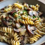 Vegan Mushroom Stroganoff