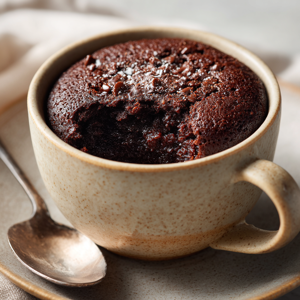 One-Bowl Microwave Chocolate Cake – Quick, Moist & Easy