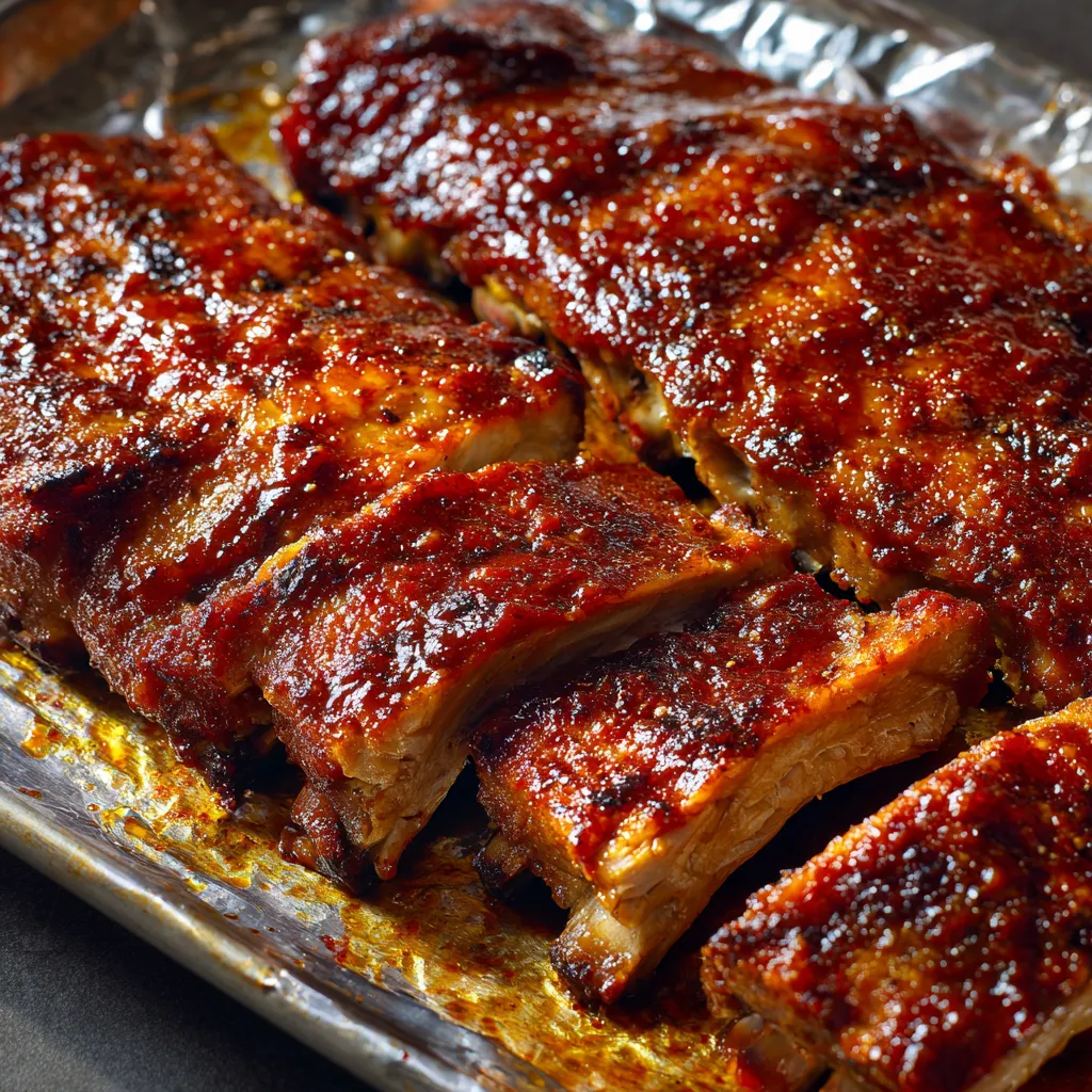 Sheet Pan BBQ Ribs: The Easy Oven Baked Recipe for Tender, Sticky Flavor