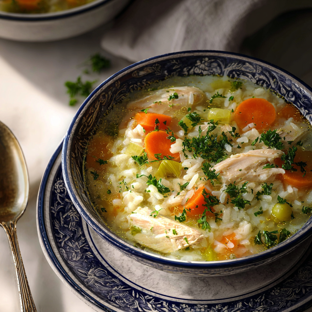 Turkey and Rice Soup Recipe – A Comforting One-Pot Classic