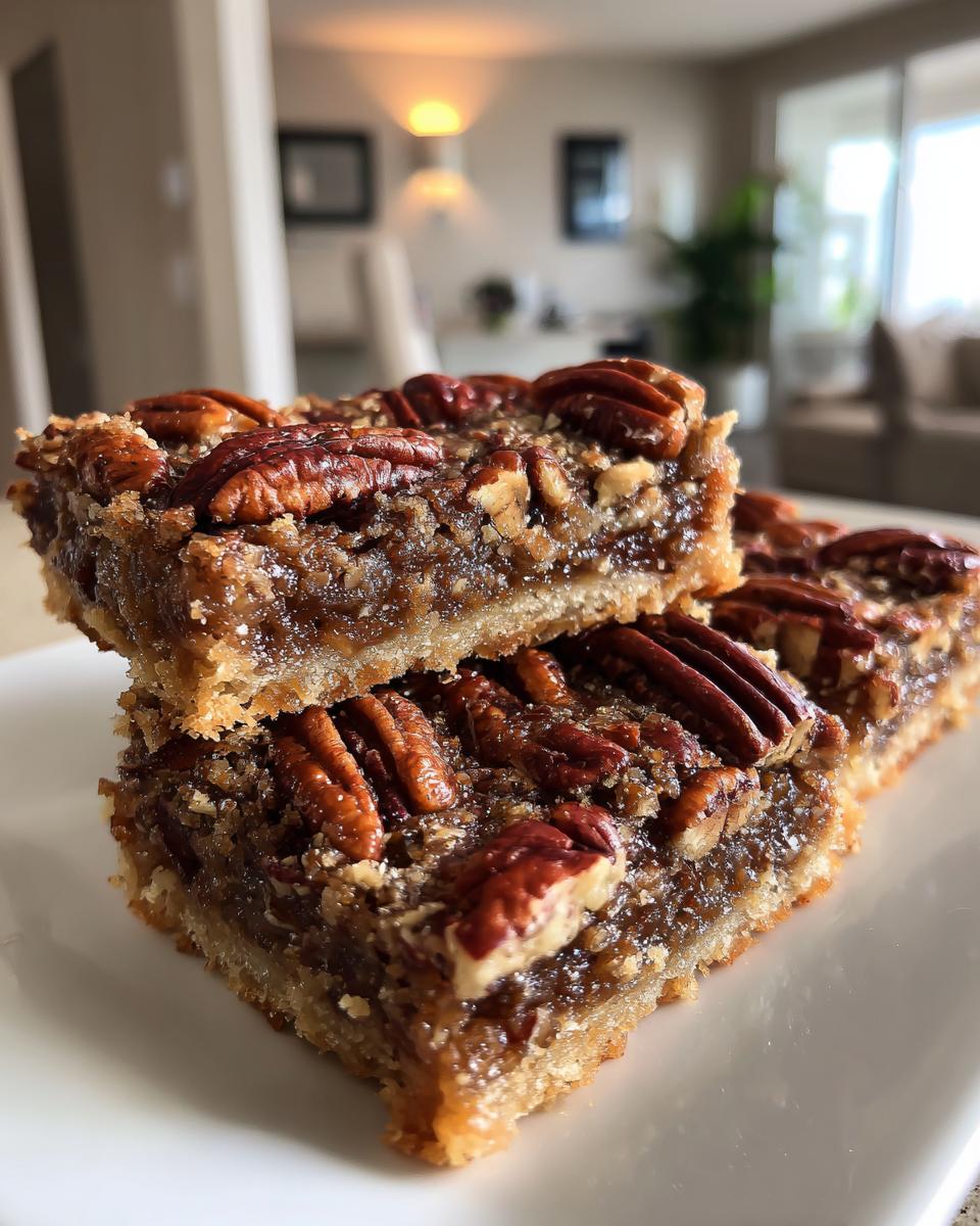 30-Minute Irresistible Pecan Pie Bars - detail 1