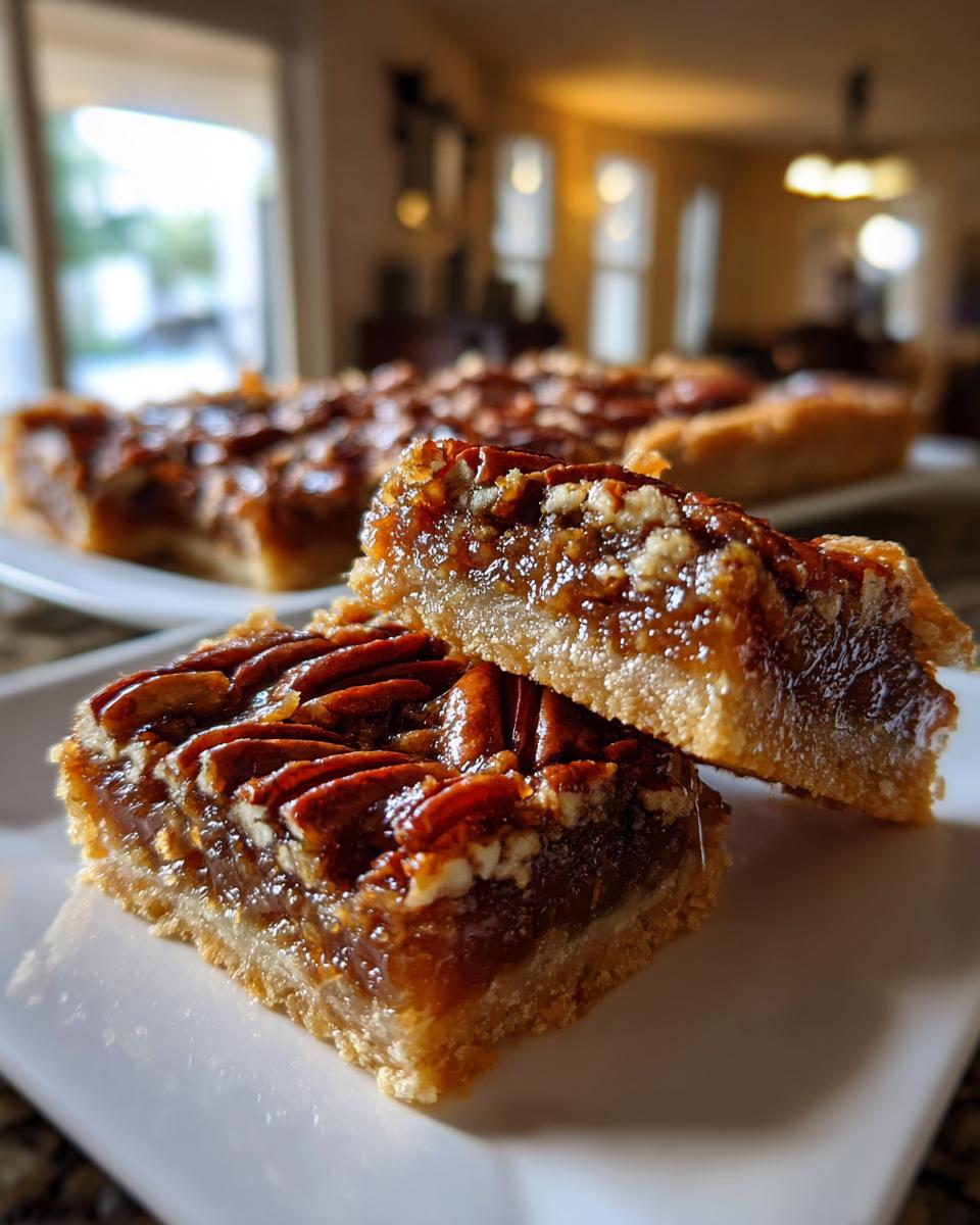 30-Minute Irresistible Pecan Pie Bars - detail 2