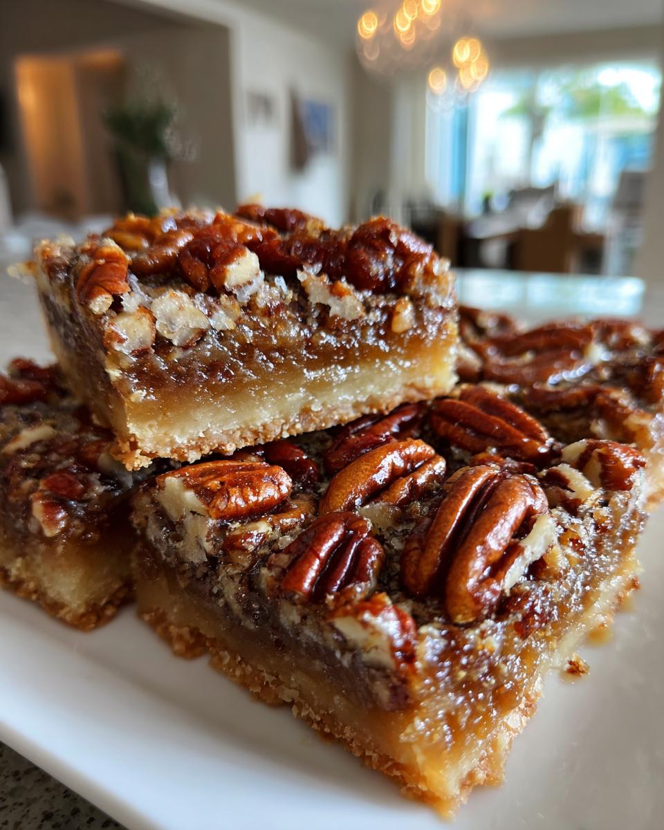 30-Minute Irresistible Pecan Pie Bars - detail 3