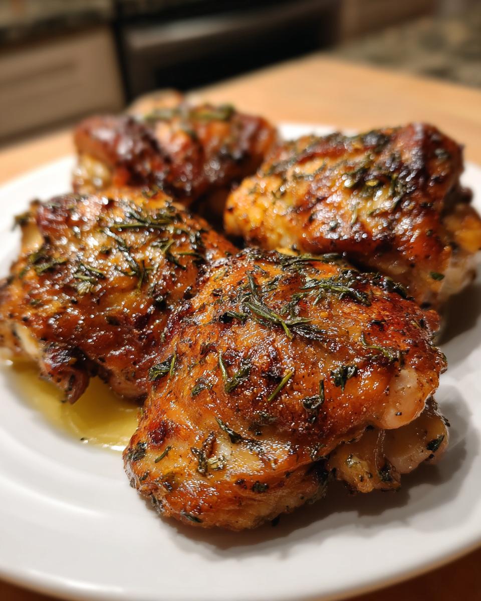 30-Minute Oven Baked Chicken Thighs: Easy Dinner 4 30-Minute Oven Baked Boneless Skinless Chicken Thighs | Quick Dinner Idea - detail 1