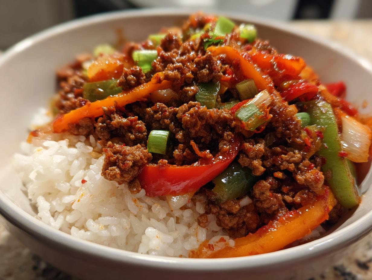 15-Min Bold & Spicy Ground Beef Bowls – TikTok’s Fiery Preps 7 Bold & Spicy Ground Beef Bowls – TikTok Meal Prep - detail 3