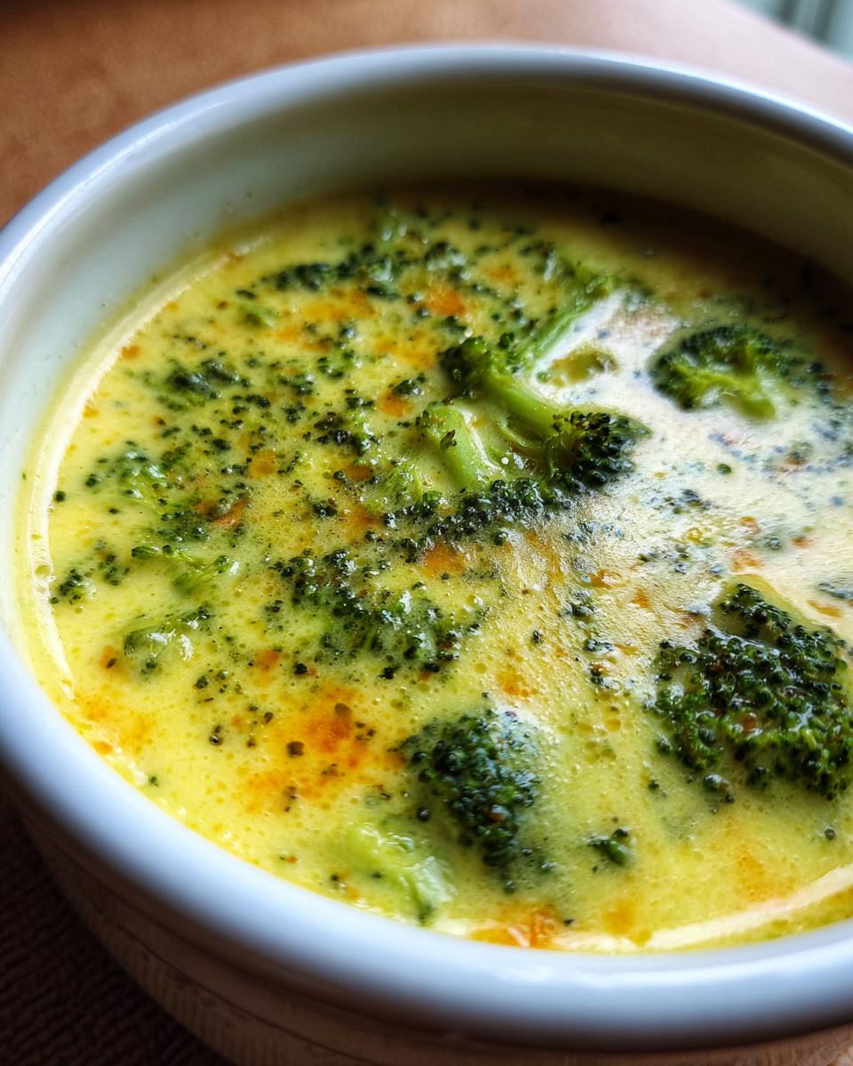 Broccoli Cheddar Soup - detail 1